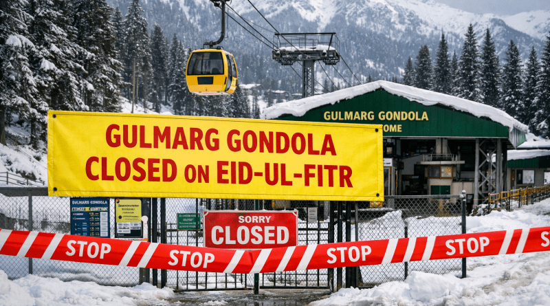 Gulmarg Gondola to remain closed on Eid-ul-Fitr