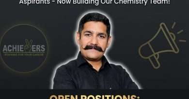 Jobs Recruitment in Achievers Institute