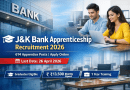 600+ Posts: J&K Bank Recruitment 2026