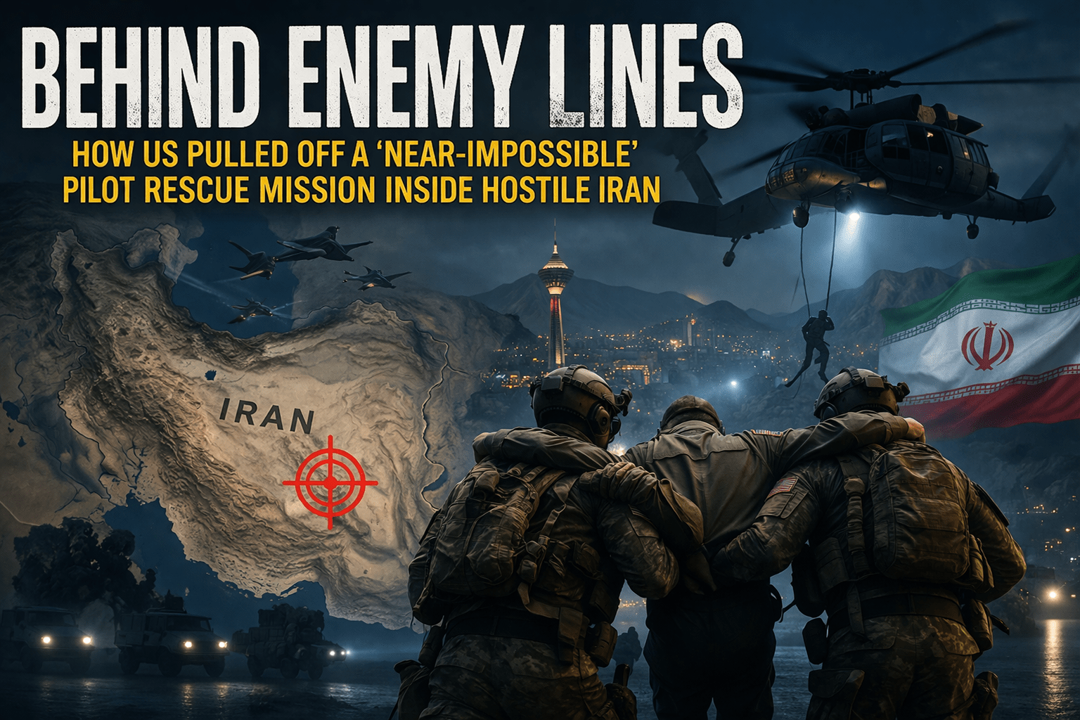 Behind Enemy Lines: How US pulled off a 'near-impossible' pilot rescue ...