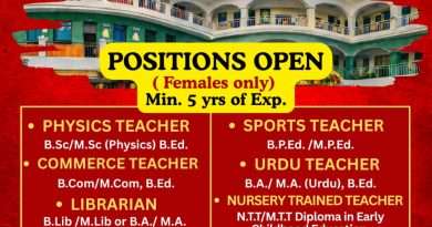 Dewan Devi Public School Jobs