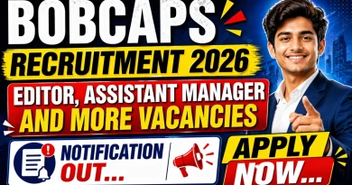 BOBCAPS Recruitment 2026 – Apply Online