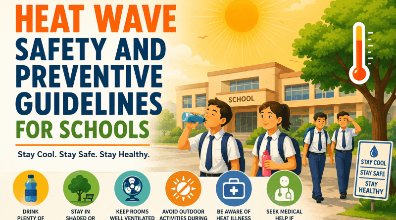 Heat Wave Safety and Preventive Guidelines for Schools