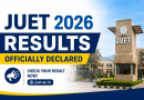 JUET 2026 Results Officially Declared