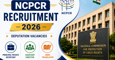 NCPCR Recruitment 2026: Multiple Vacancies Announced