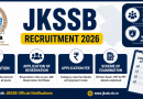JKSSB 645 Posts : Qualification, Fee, Reservation, Scheme of Exam, JKSSB 357 Posts, JKSSB Warder 288 Posts