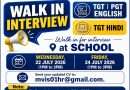 MV International School Walk-in Interview 2026