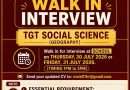 MV International School Recruitment 2026