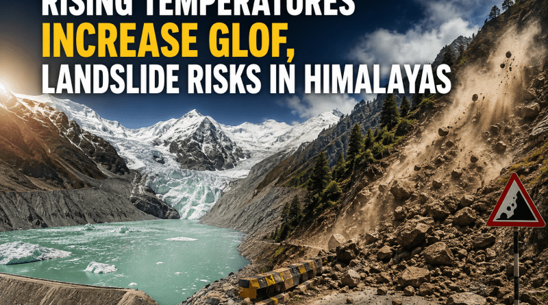 Rising Temperatures Increase GLOF, Landslide Risks in Himalayas