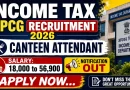 Income Tax Recruitment 2026