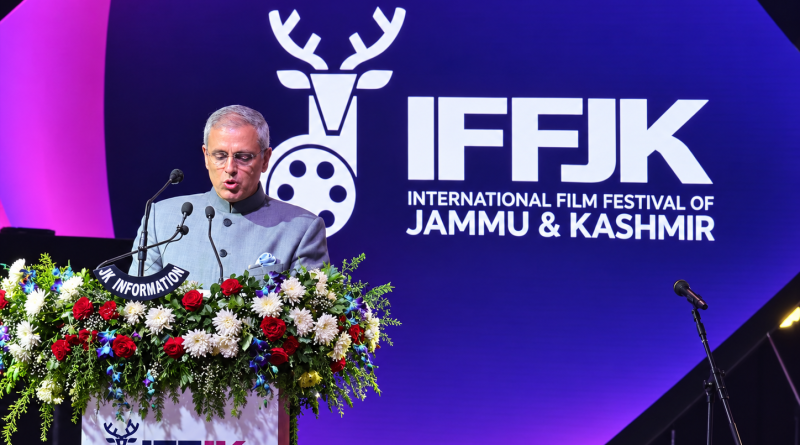 “Kashmir Is Not Just a Location on a Call Sheet, It Is a Creative Sanctuary” CM Omar at IFFJK