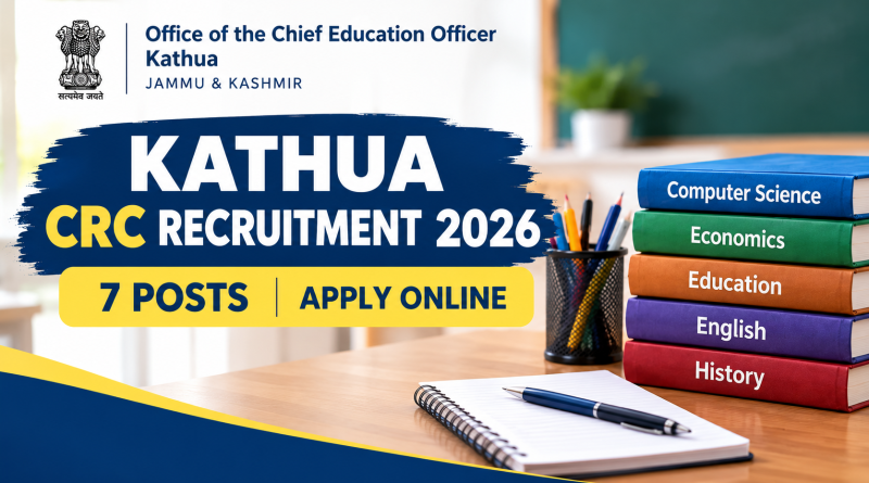 Kathua CRC Recruitment 2026