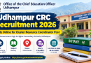 Udhampur CRC Recruitment 2026