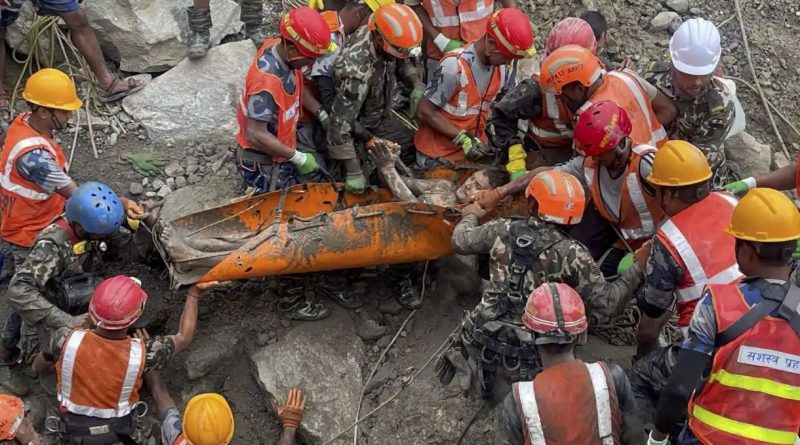 Two workers rescued alive from tunnel in Nepal 10 days after flash floods
