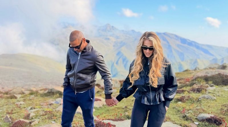Cricket icon Shikhar Dhawan in Kashmir