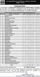 AIIMS Jammu Recruitment 2026, AIIMS Jammu Senior Resident Recruitment, Senior Resident Jobs 2026, AIIMS Vijaypur Recruitment, Medical Jobs Jammu, Government Jobs in Jammu and Kashmir, AIIMS Jammu Vacancy 2026, Senior Resident Apply Online