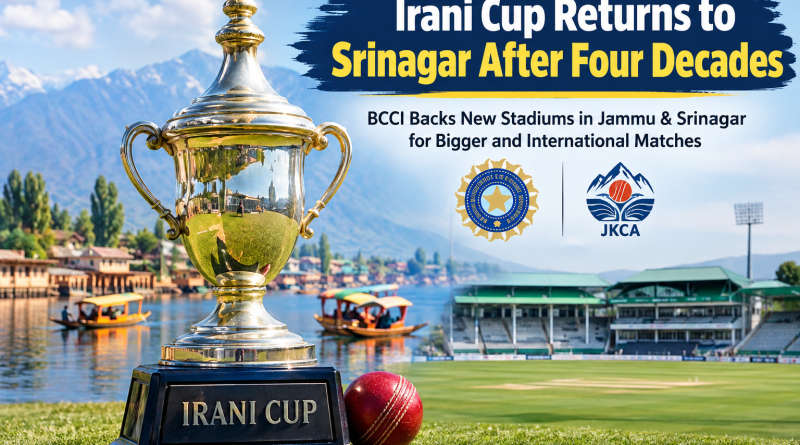 Irani Cup Returns to Srinagar