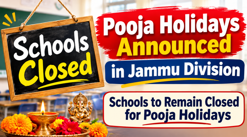 Pooja Holidays